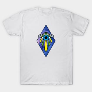 Galaxy Diamond UFO Eye T-Shirt